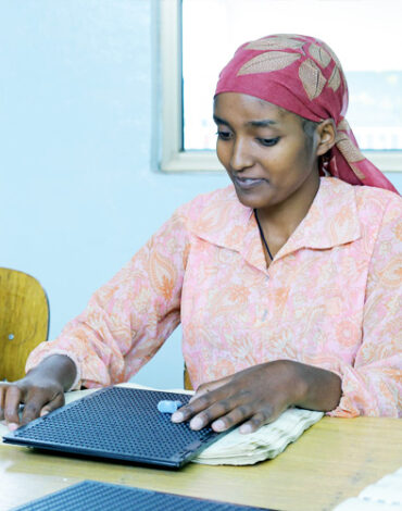 Braille reading and writing skills 2